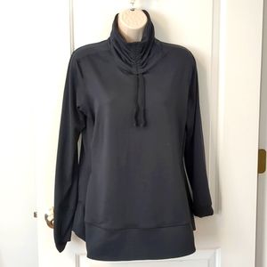 CALIA Turtleneck Ruched Athletic Top